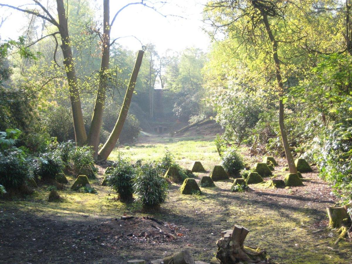 view south up deepdene